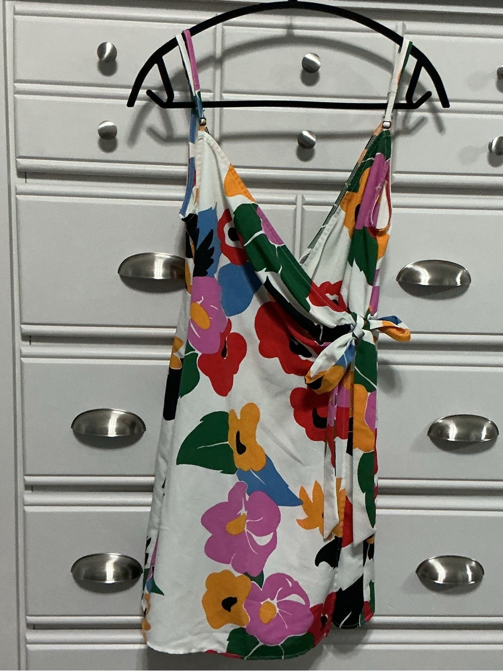 SHOW ME YOUR MUMU Say Jay Floral Wrap Dress M